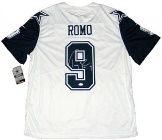 Tony Romo Autographed Signed Dallas Cowboys Nike Limited Color Rush Jersey Jsa