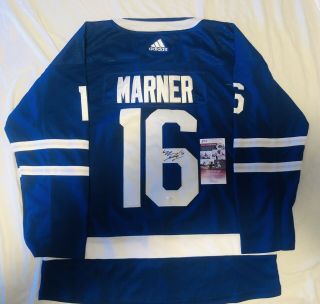 Mitch Marner Signed Toronto Maple Leafs Jersey Autograph Rare,  Jsa