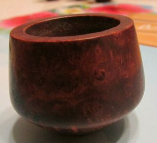 Vintage Kirsten Briar Wood Tobacco Pipe Stummel Bowl Nos Old Stock (46)