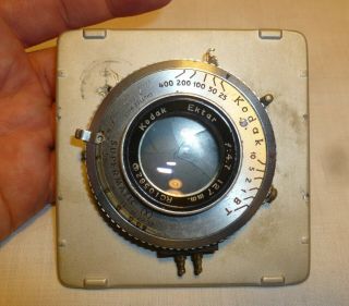 Vintage Kodak Ektar 127mm F4.  7 Lens -