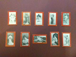 Actresses " Alwics " Issued 1905 By Wills O.  /s 10 Cards
