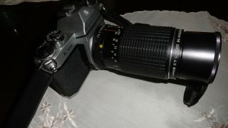 Vintage Pentax K1000 Camera 35mm Smc Pentax - M Zoom Made In Japan.