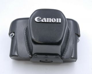 Vintage Canon Camera Case - Leather