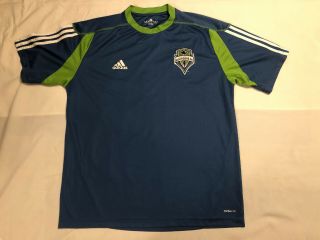 Adidas Climalite Seattle Sounders Fc Soccer Jersey - Men 