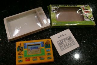 Goal Keeper Vintage Electronic Handheld Video Arcade Game And Watch ✨tronica✨