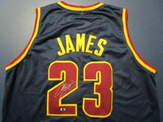 Lebron James Signed Jersey Cleveland Cavaliers With