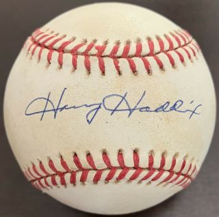Harvey Haddix Dec94 Psa/dna Pittsburgh Pirates Autographed Signed Baseball