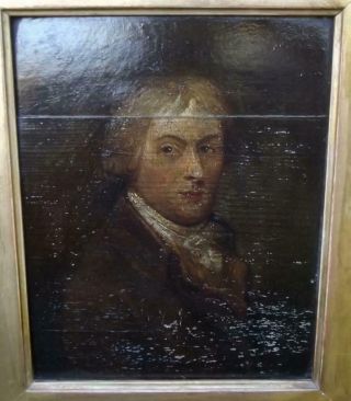 Gainsborough,  Ipswich 1753 Antique British Portrait Oil Painting Ex Christies