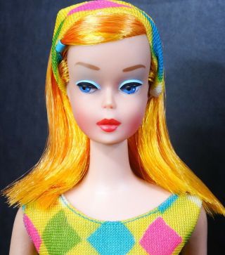 Htf Vintage Scarlet Flame High Color Magic Barbie Doll