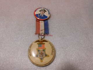 Vintage G A R American Legion Civil War Medal