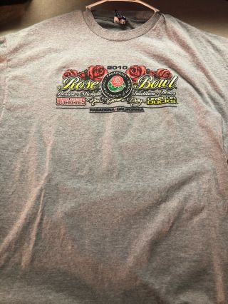 Ohio State Buckeyes Oregon Ducks Shirt T Shirt Football 2010 Rose Bowl Bcs 2xl