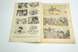 VINTAGE DELL THE SEARCHERS NO 709 COMIC 1956 FROM JOHN WAYNE ' S 26 BAR RANCH 2