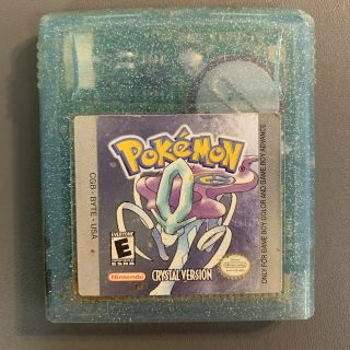 (g739) Authentic & Vintage Nintendo Game Boy Gbc Pokemon Crystal Version