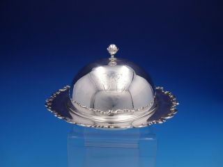 Louis Xv By Whiting - Gorham Sterling Silver 3 Piece Butter Dome 4251 (4187)