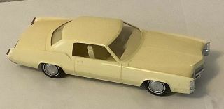 Vintage 1/25 Jo - Han Ivory " 1970 " Cadillac Eldorado Promo Car
