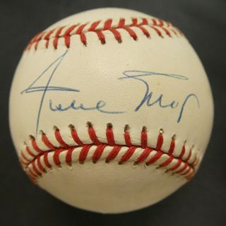 Willie Mays Baseball Hof Signed Official Nl Baseball With Full Jsa Letter
