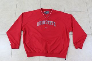 The Ohio State University Buckeyes Osu Vintage Vtg Nike Pullover