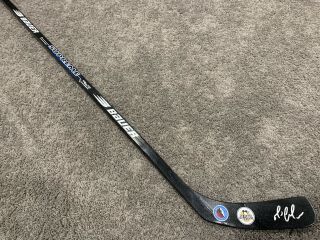 Mario Lemieux Pittsburgh Penguins Signed Autographed Hockey Stick W/