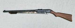 Vtg Antique Daisy Bb Gun Model No.  25 Pump Action Plymouth Mich.  Western Toy Old