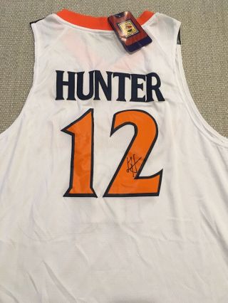 Exact Proof Deandre Hunter Signed Autographed Virginia Cavaliers Jersey 2019