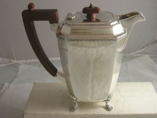 1932 Quality Art Deco Mappin Webb Silver Coffee Pot 698 Grams Fabulous Item