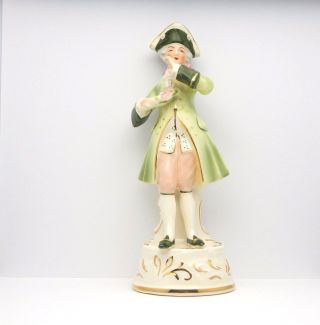 Vintage Mid Century Coventry Ware Figurine Historical Colonial Man 5040a Ceramic