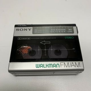 Vintage Sony Wm - F15 Walkman Am/fm Cassette Parts/repair Not