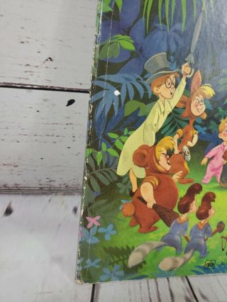 Walt Disney ' s Peter Pan A Big Golden Book 1952 Hard Cover Vintage Book 3