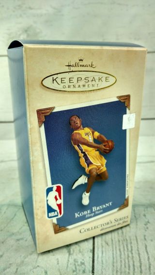 Kobe Bryant 8 - 2003 Nba La Lakers Hoop Star Series Hallmark Christmas Ornament