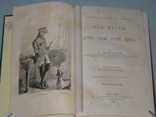 1868 Book Old Fritz And The Era By L.  Muhlbach