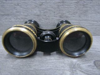 Vintage Leroi Paris Telescope Binoculars Opera Glasses Field Glasses