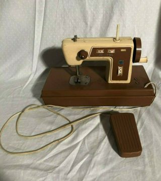 Vintage Battery Operated Childs Play Sewing Machine
