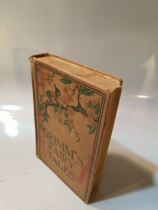 Vintage Illustrated - Grimm ' s Fairy Tales Book OLD early 1900s 3