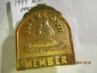 1994 Us Open Golf Oakmont C C Member Money Clip
