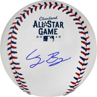 Cody Bellinger Los Angeles Dodgers Signed 2019 Mlb All - Star Game Logo Baseball