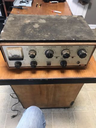Eico 720 Vintage Hf Transmitter.  Amateur Radio.  80 To 10 Meter.