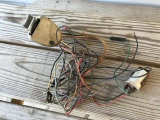 Vintage Auto Lamp Chicago 9000 Turn Signal Switch Wiring Harness Hot Rod Rat Rod