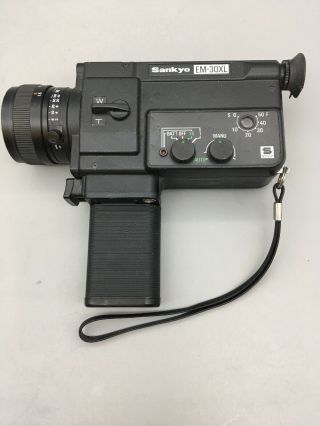 Sankyo Em -.  30xl 8mm Movie Camera Vintage,  G07