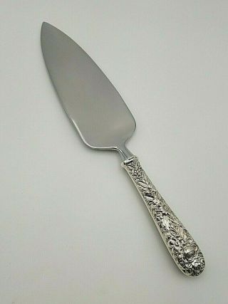 Repousse By Kirk Sterling Silver Custom Made Cake Server