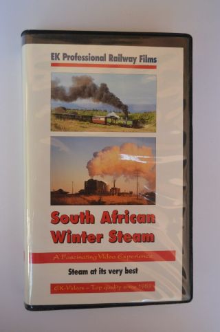 South African Winter Steam Railroad Train Vhs Ek Railway Films Documentary
