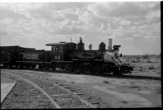 Railroad Negative Rio Grande Southern 42 2 - 8 - 0 1950 