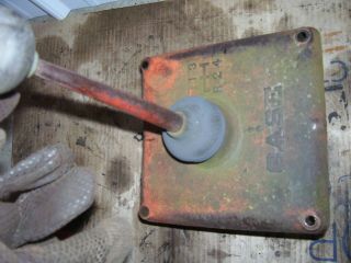 Vintage Ji Case 511 Gas Tractor - Trans Shift Cover & Forks Assembly - 1959
