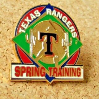 2003 Texas Rangers Spring Training Pin Mlb Cactus League C36825
