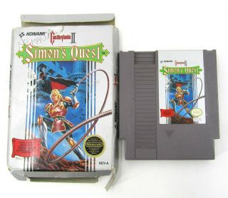 Vintage 1988 Castlevania Ii Simons Quest For Nintendo Nes