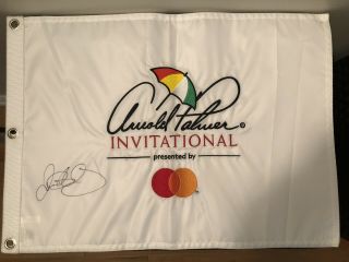 Rory Mcilroy Signed 2018 Arnold Palmer Invitational Flag 2019 Masters Tpc Winner