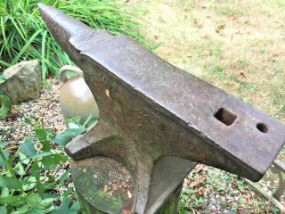 Antique Peter Wright Anvil,  approx.  120 lb. , 3