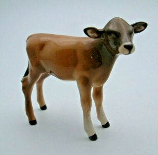 Sweet Vintage Beswick Jersey Calf Figurine - Perfect