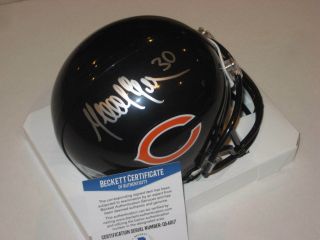 Mike Brown Signed Chicago Bears Mini - Helmet W/ Beckett