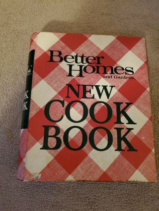 1973 Better Homes And Garden Cookbook 6th Printing