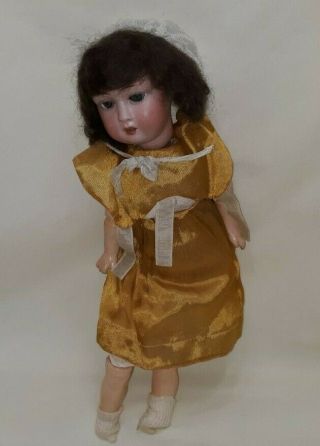 Antique Bisque Head Composition Body Doll Sonneberg Germany 14 " $33.  33